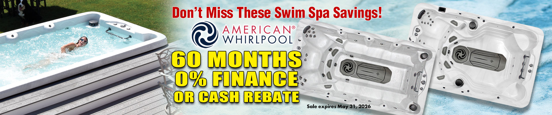 American Whirlpool Swim Spas
